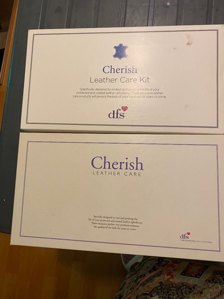 Cherish Leather Care Kit by DFS – Brand New x2
