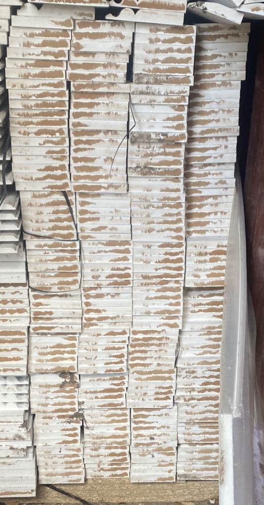 Square White MDF Skirting Boards 14.5mm x 120mm x 4.2m x240