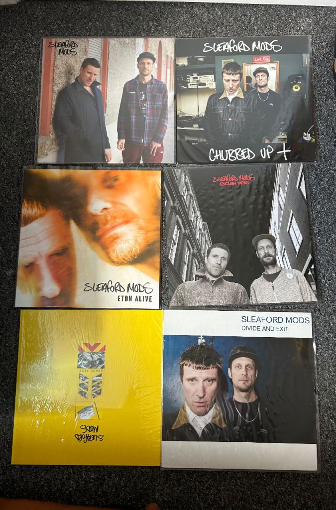 Sleaford Mods Records Vinyl Collection