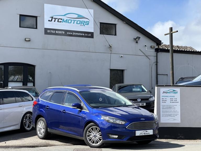 FORD FOCUS 1.5 TDCi 120 Zetec Edition Estate Man, diesel, blue + great history
