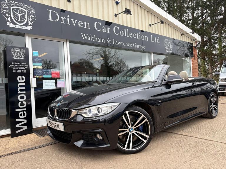 2016 BMW 4 Series 2.0 430i M Sport Auto Euro 6 (s/s) 2dr CONVERTIBLE Petrol Automatic