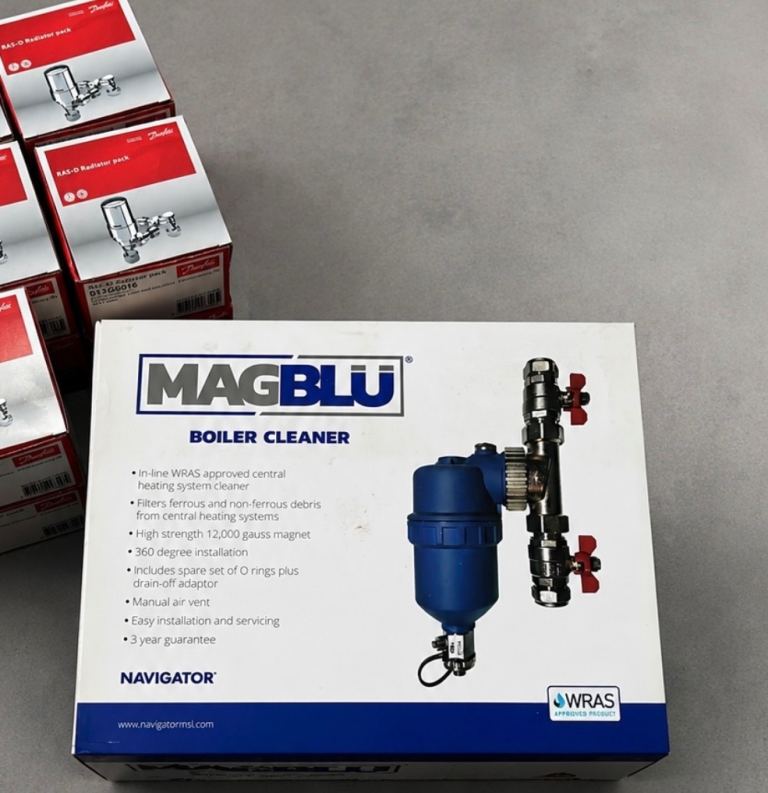 MAGBLU Magnetic Boiler Filter – Brand New