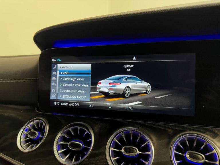 2019 Mercedes-Benz E Class 2.0 E350 AMG Line (Premium Plus) Coupe 2dr Petrol G-Tronic+ Euro 6 (s/...