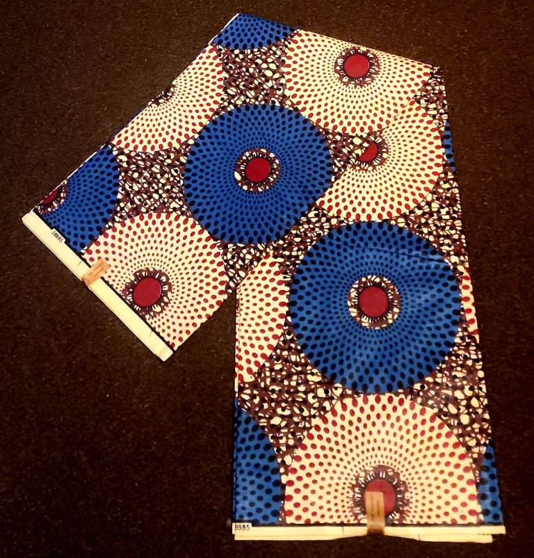 image for 6 yards African Ankara good quality fabric 