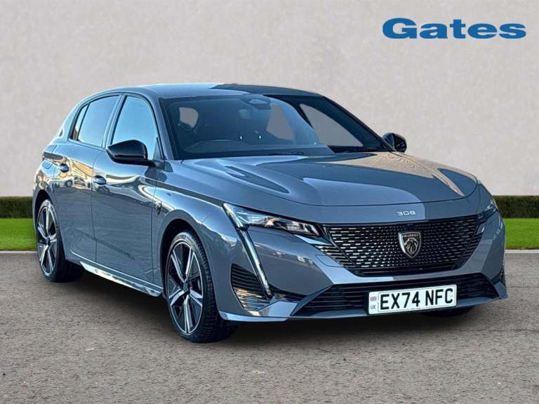 2025 Peugeot 308 1.2 Hybrid 136 GT 5dr e-DSC6 HATCHBACK PETROL Automatic