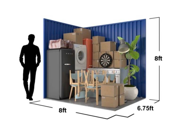  7 Foot & 20 Foot Container Storage In Irvine 
