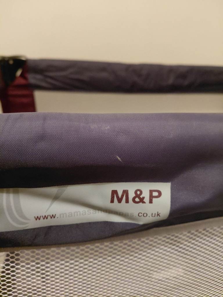 Mamas & Papas Travel Cot - Used, Good Condition