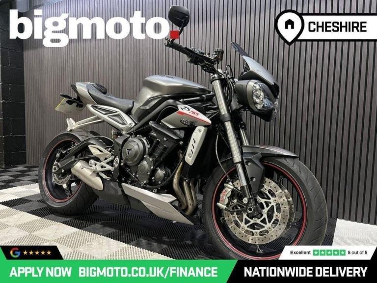 2017 67 TRIUMPH STREET TRIPLE 765 RS FINANCE SPECIALISTS APPLY NOW