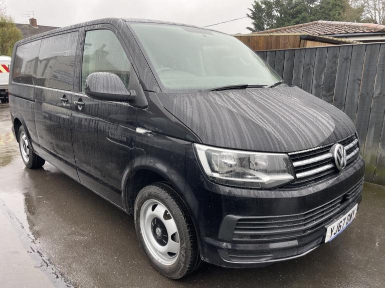 VOLKSWAGEN TRANSPORTER 2.0 TDI T32 BLUEMOTION 150BHP LWB EURO 6 NO VAT 2017