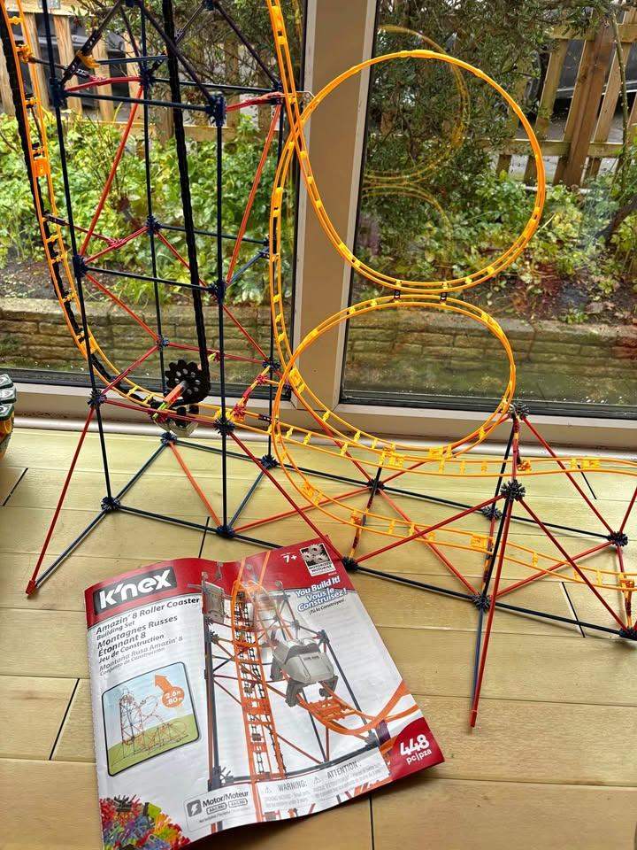 Knex Roller Coaster Building Set