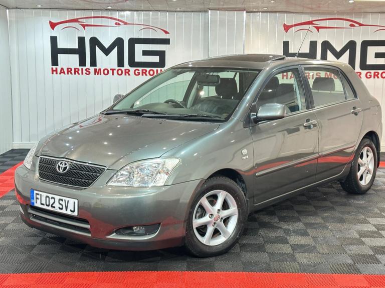 2002 Toyota Corolla 1.6 VVT-i T Spirit 5dr Auto HATCHBACK PETROL Automatic