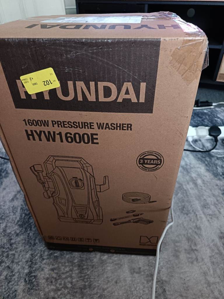 Hyundai 1600w pressure washer BNIB