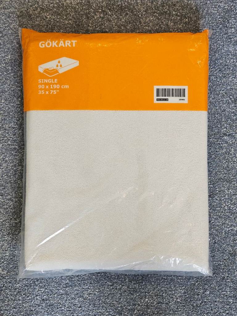 IKEA GOKART Mattress Protector - Single Size (90 x 190cm)