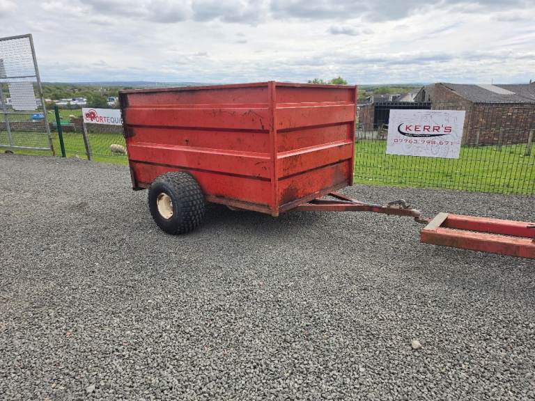 Quad atv logic 6ft1 x 4ft livestock trailer tractor 
