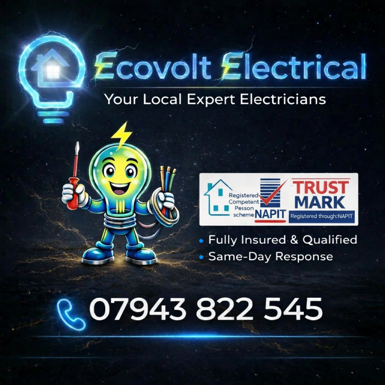 Local Electrician | Consumer Units, Rewires, EICRs & Call-Outs – Lanarkshire. C
