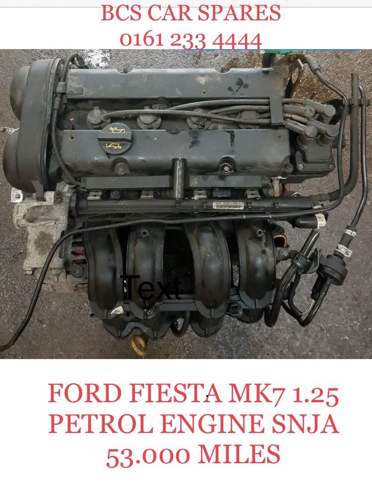 Ford. Fiesta. Engine. Petrol 