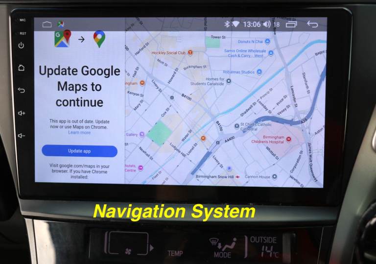 2012 Toyota PRIUS+ PLUS 1790cc Hybrid, 7 Seater, Black, 74k Mileage, BIRMINGHAM