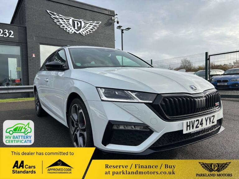 2024 Skoda Octavia 1.4 Octavia vRS TSi Iv Semi-Auto 5dr Estate Hybrid Automatic