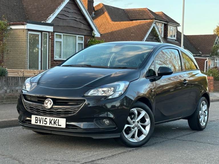 VAUXHALL CORSA 1.4 PETROL 3DR BLACK MANUAL 59,000 MILEAGE FULL SERVICE HISTORY 2015 GOOD CONDITION