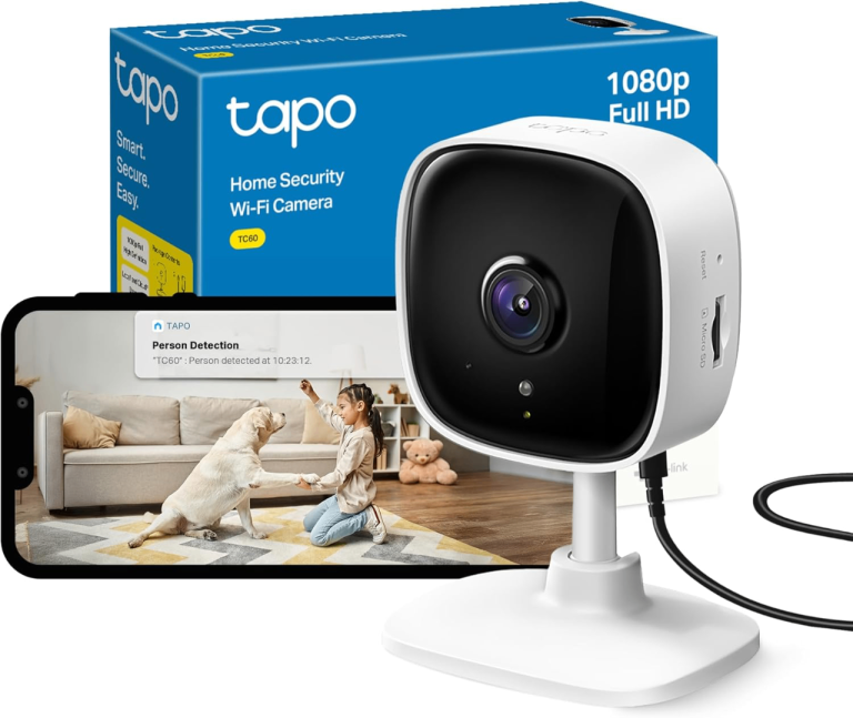 Tapo TC60 Indoor Camera House Security Camera, WiFi Camera