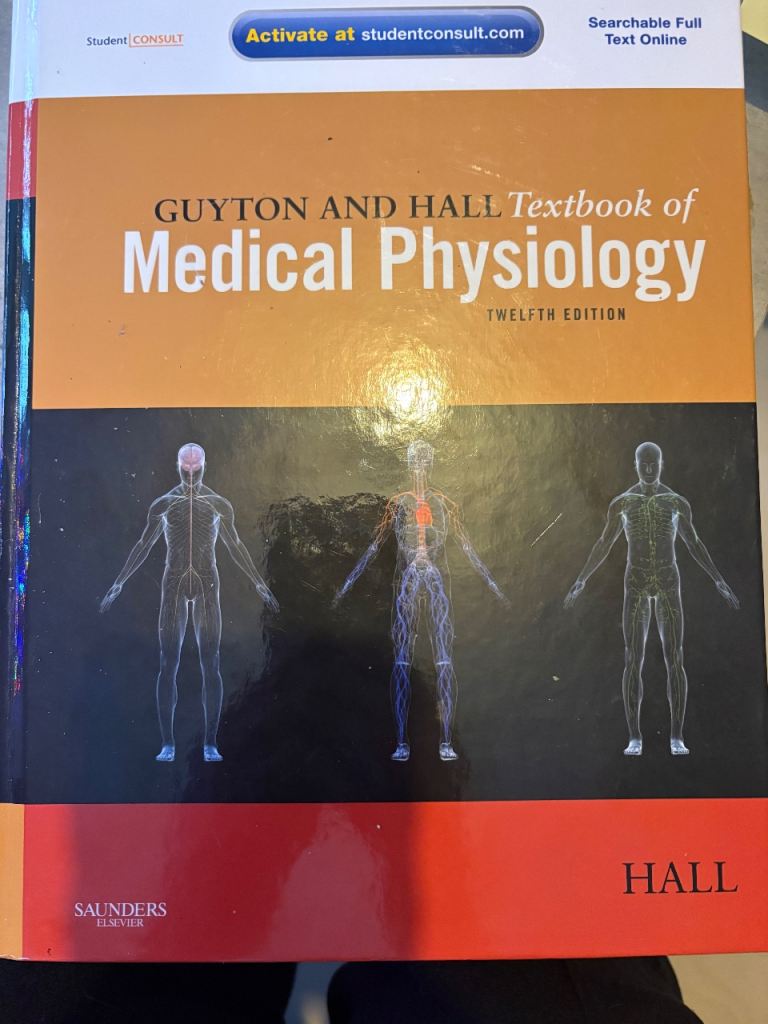 Guyton and Hall textbook of medical physiology