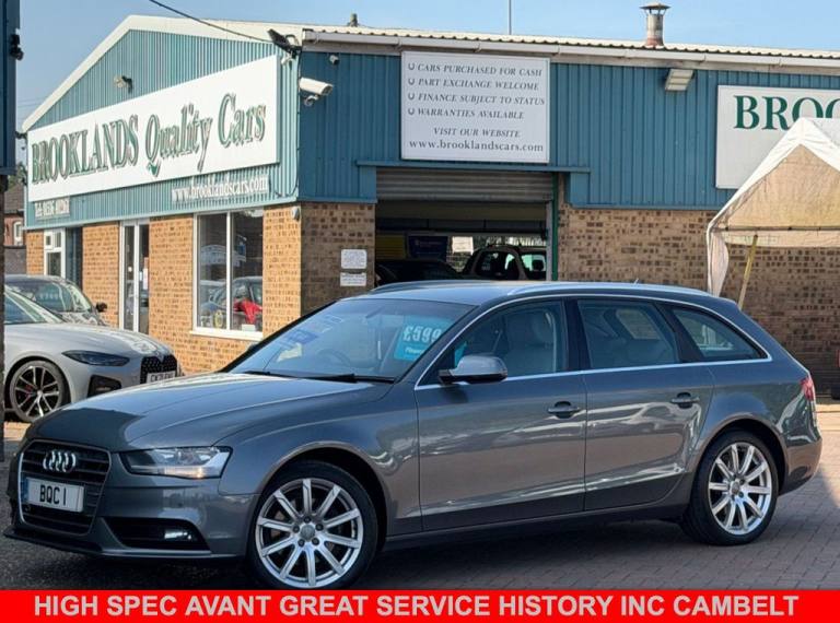 2014 Audi A4 Avant 2.0 TDI SE Technik Monsoon Grey Diesel Multitronic Euro 5 (s/s) (150 ps) Estat...