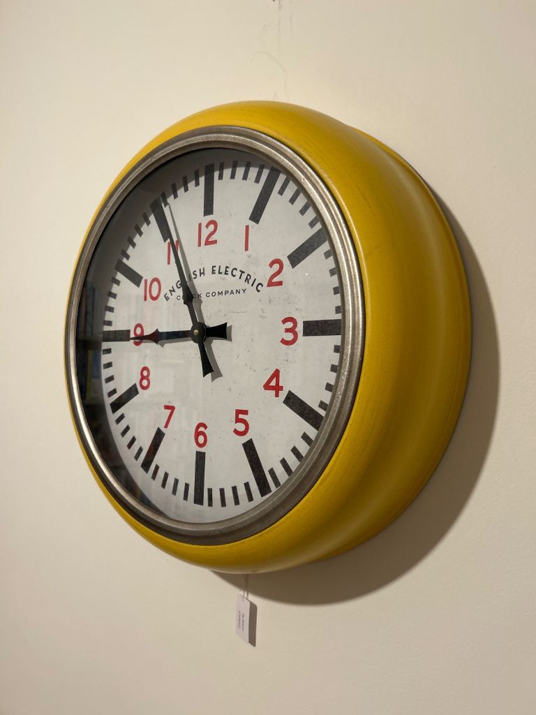 English Electric clock 