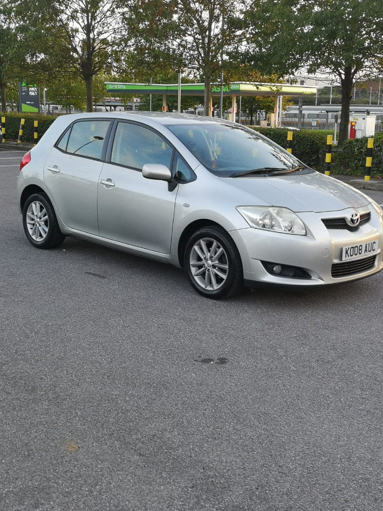 Toyota, AURIS, Hatchback, 2008, MOT:27 November 2026, Mileage - 64,000. Manual, 1598 (cc), 5 doors