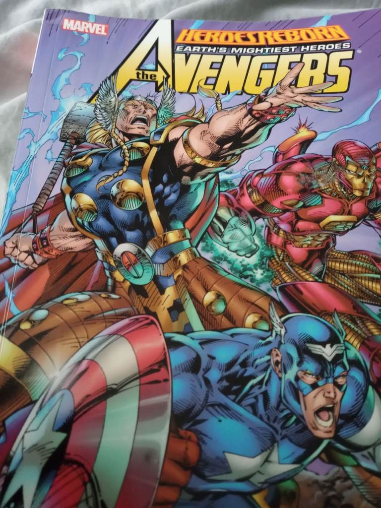 Heroes Reborn: Avengers by Rob Liefeld, Like New Book
