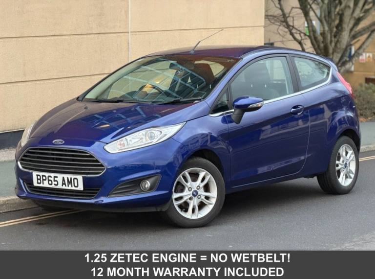 2016 Ford Fiesta 1.25 Zetec Hatchback 3dr Petrol Manual Euro 6 (82 ps) Hatchback Petrol Manual