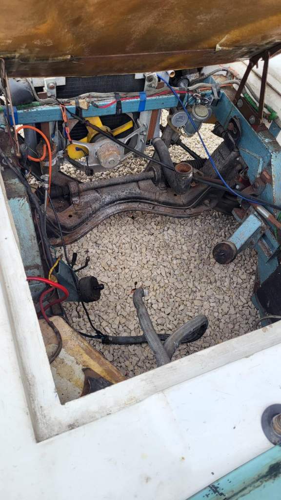 Corvette classic car cortina base uk reg project barn find 