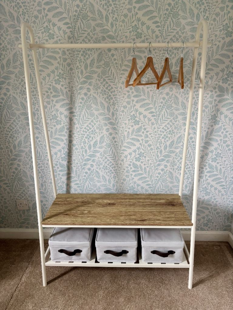 Habitat Turner Double Clothes Rail