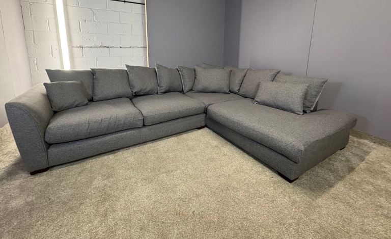 Very large grey DFS l shape sofa DELIVERY AVAILABLE!