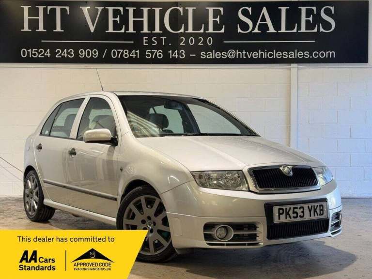 2003 Skoda Fabia 1.9 TDI vRS Hatchback 5dr Diesel Manual (146 g/km, 130 bhp) Hatchback Diesel Manual