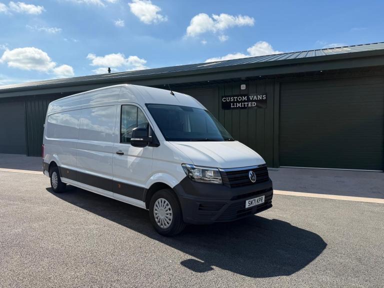 VOLKSWAGEN CRAFTER TRENDLINE 2.0TDI 140PS LWB WHITE EURO 6 ***VAT INCLUDED***