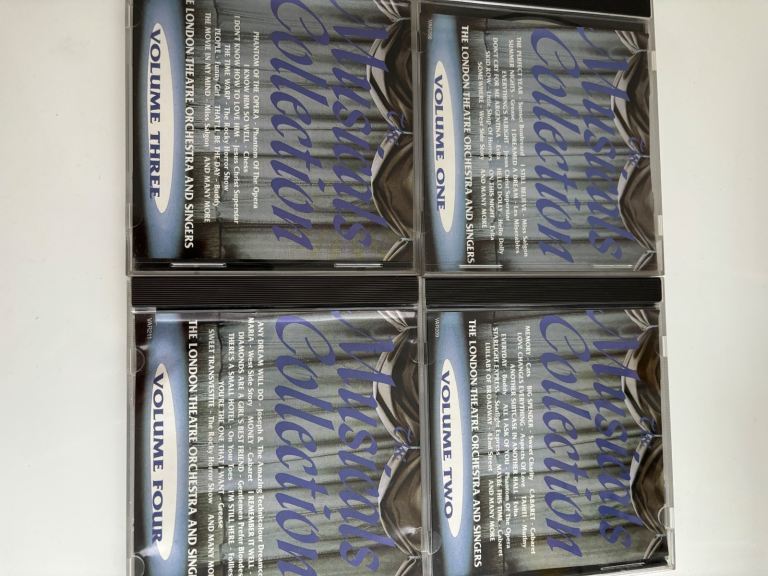 4 x Musicals Collection CDs