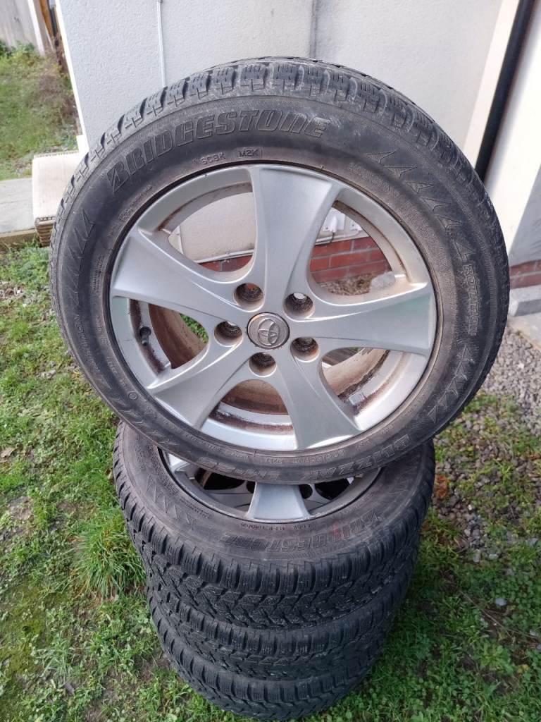 wheels with winter tyres 