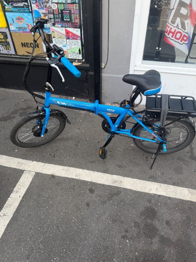 E bike ch22 electric foldable pedal assist road legal TfL legal!