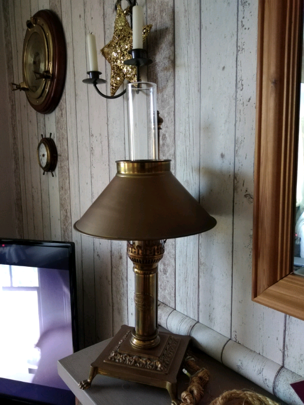 Antique orient express lamp