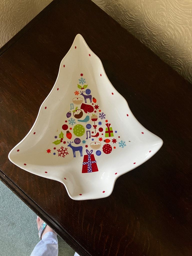 John Lewis White Ceramic Dishwasher & Microwave Safe Dish