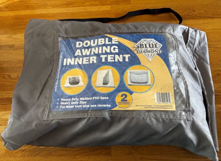 Caravan Awning Double Inner Tent - very good condition 