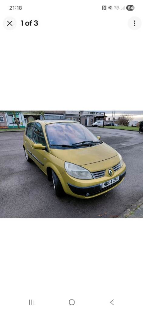 Renault, MEGANE SCENIC, MPV, 2004, Manual, 1461 (cc), 5 doors