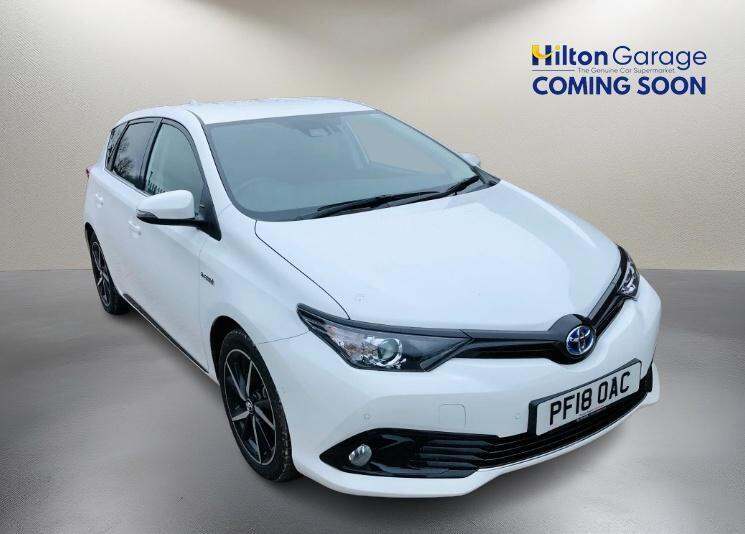 2018 Toyota Auris 1.8 VVT-h Design Hatchback 5dr Petrol Hybrid CVT Euro 6 (s/s) (136 ps) CRUI HAT...