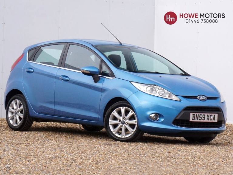 2009 Ford Fiesta 1.25 Zetec Hatchback Petrol Manual 5dr - Just 49,525 Miles from New / Bluet Hatc...