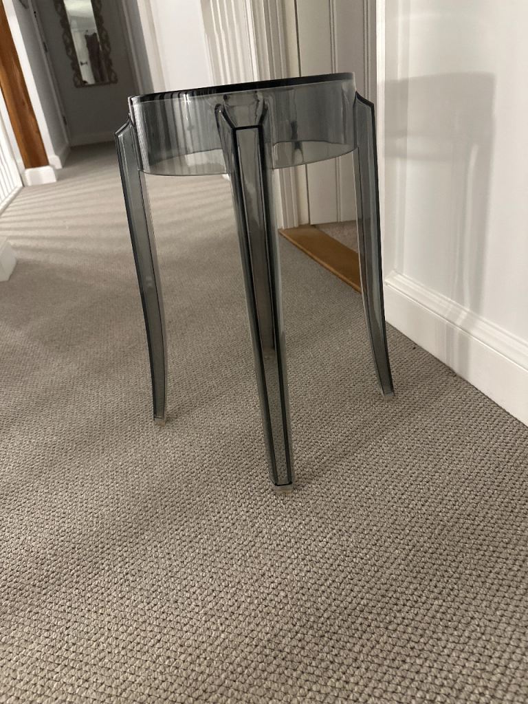 Transparent Dressing Table Stool