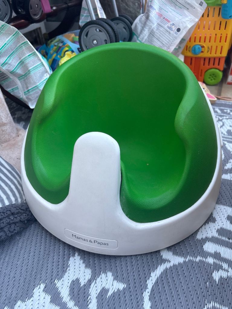 FREE Mamas & Papas Baby Seat - Green and White, Good Condition