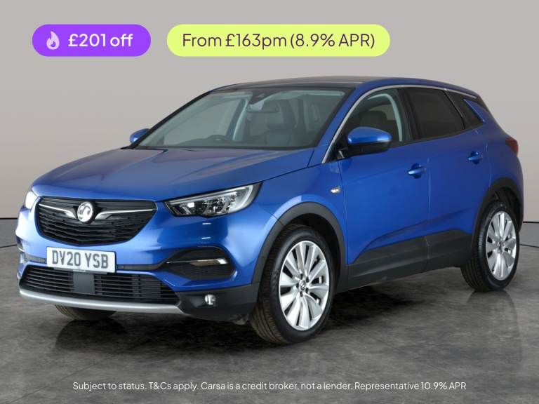 2020 Vauxhall Grandland X 1.2 Turbo Elite Nav 5dr HATCHBACK PETROL Manual
