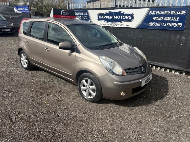 2007 Nissan Note 1.6 Acenta 5dr Auto MPV PETROL Automatic