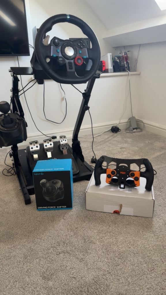 Logitech Racing Wheel & Pedals with Shifter and Stand