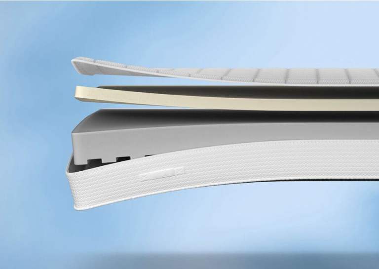NEW Dormeo Fresh Plus King Size Memory Foam Mattress - Cream